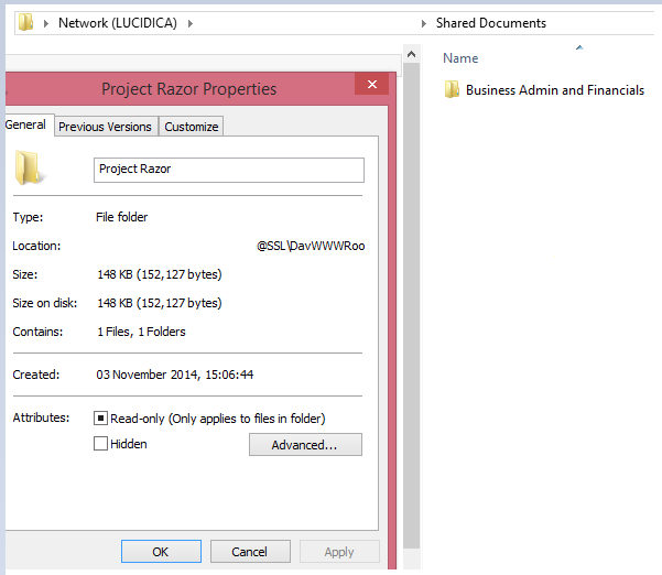 Mapping SharePoint as a network drive 